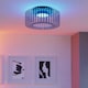 image 2 of EGLO Ginestrone-Z Black Steel RGB Ceiling Light