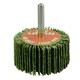 image 6 of 40 Grit 50mm Flap Wheel Disc Abrasive Sanding Pads For Drills 6mm Shank 10 Pack