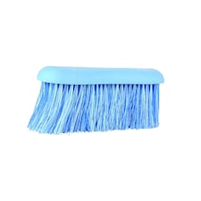 Roma Soft Grip Long Bristle Dandy Brush - Blue - One Size