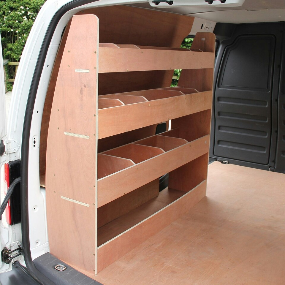 image 1 of 11sqm Anthracite Van Lining, Glue & VW Caddy Rack | Grey