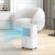 image 2 of HOMCOM 12L/Day Small Dehumidifier for Home Damp, with Humidity Light