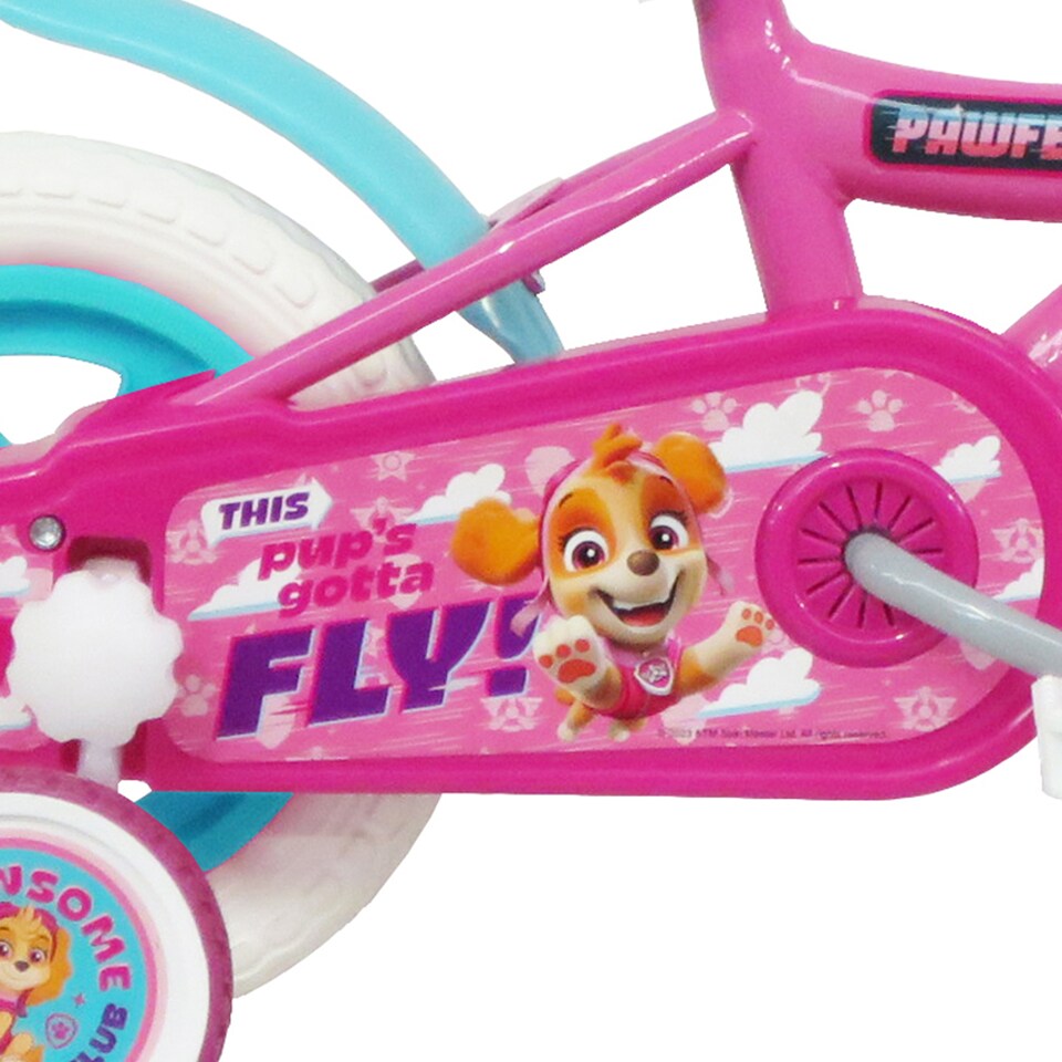image 1 of Paw Patrol Skye and Everest 10" Bicycle