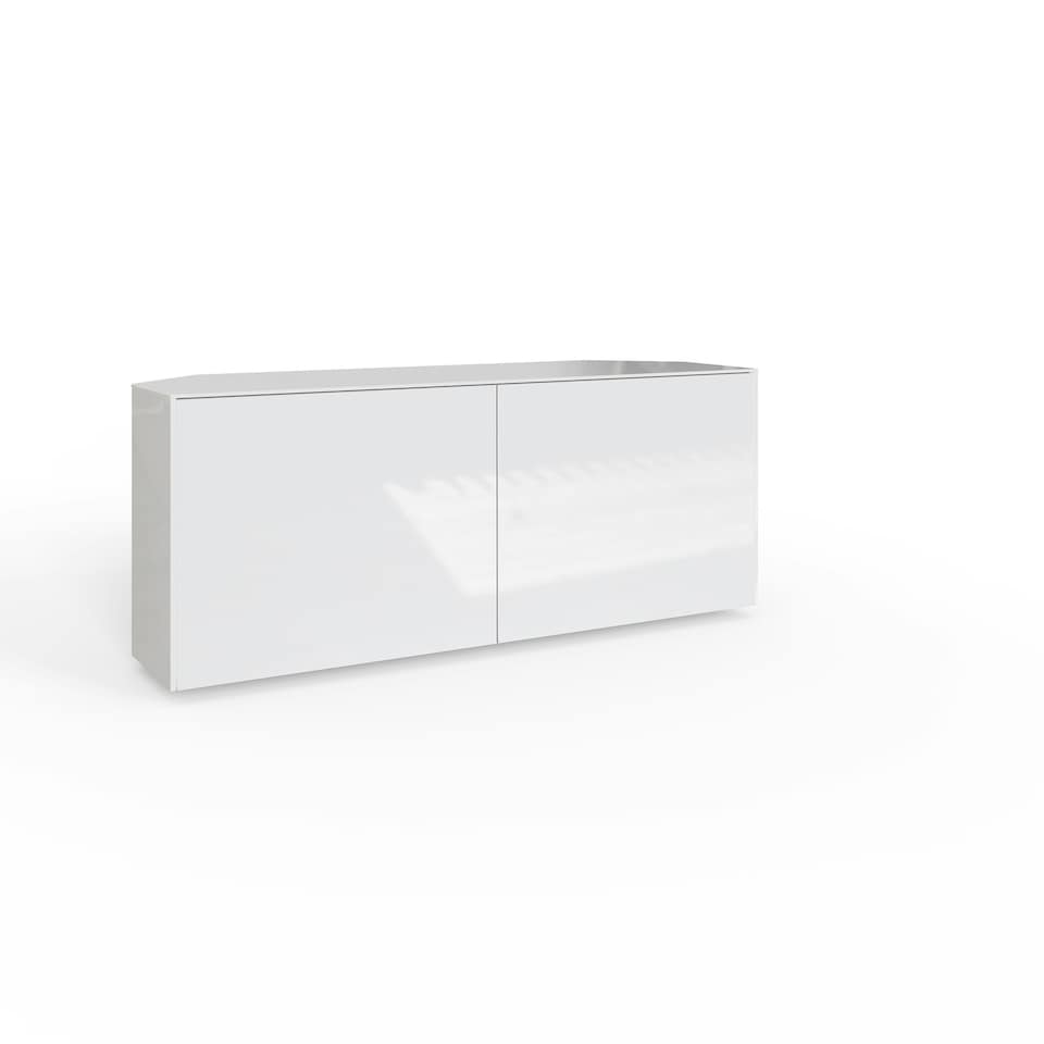 image 1 of Frank Olsen Corner 1200 Tv Cabinet White | White