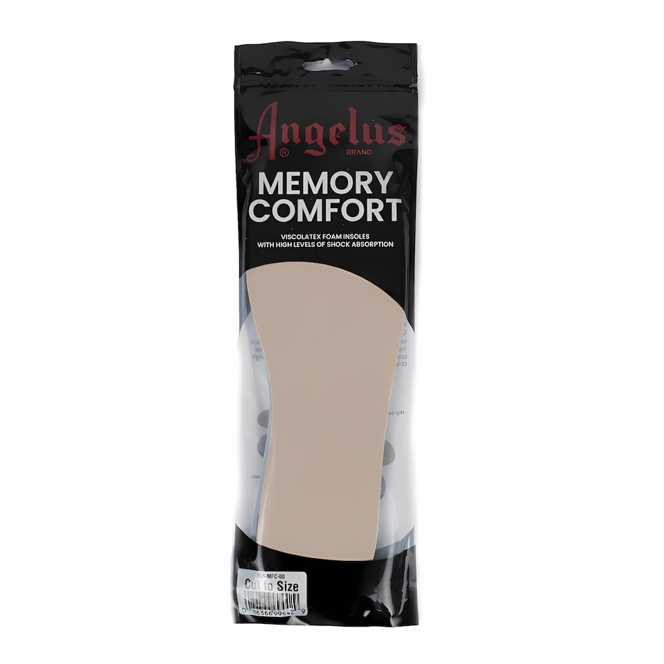 image 1 of Angelus Memory Foam Insoles - Cut to Size for Custom Comfort Support | Brown