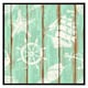 image 2 of Nautical elements oin wood (Picutre Frame) White | XS