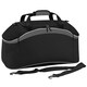 image 1 of BagBase Teamwear Sport Holdall / Duffle Bag (54 Litres) - Black/ Graphite Grey/ White - One Size