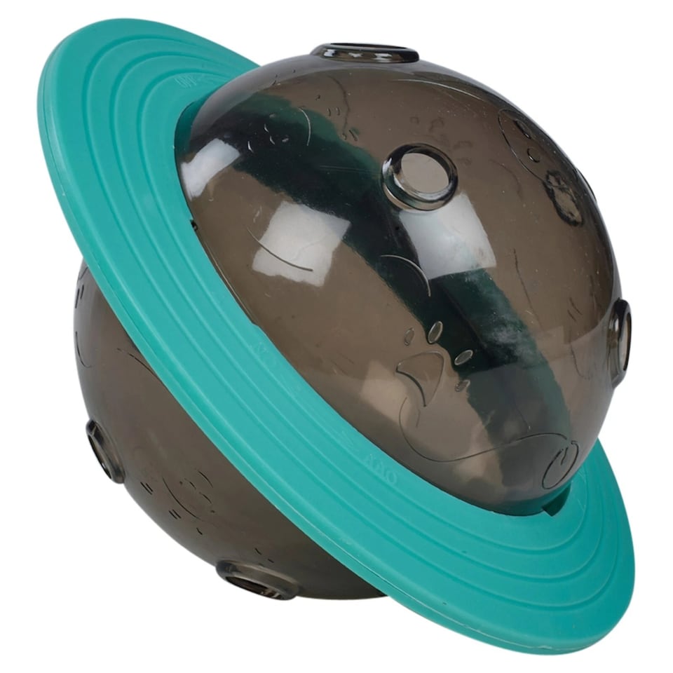 image 1 of Small Pets Cat Treat Dispensing Tumbler Ball Interactive Slow Feeder Play Toy