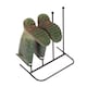 image 1 of Neo Steel Black Powder Coated Boot Rack - Holds 2 Pairs