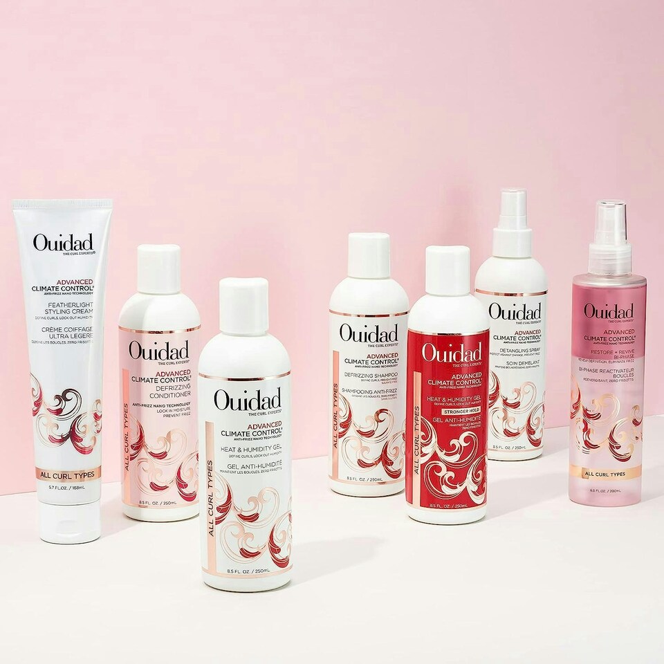 image 1 of Ouidad Advanced Defrizzing Shampoo, Defines Curls, Frizz Free, 250ml