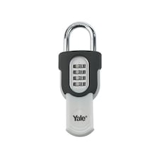 Yale Locks Combi Padlock With Slide Cover 50mm - Multi Colour - One Size