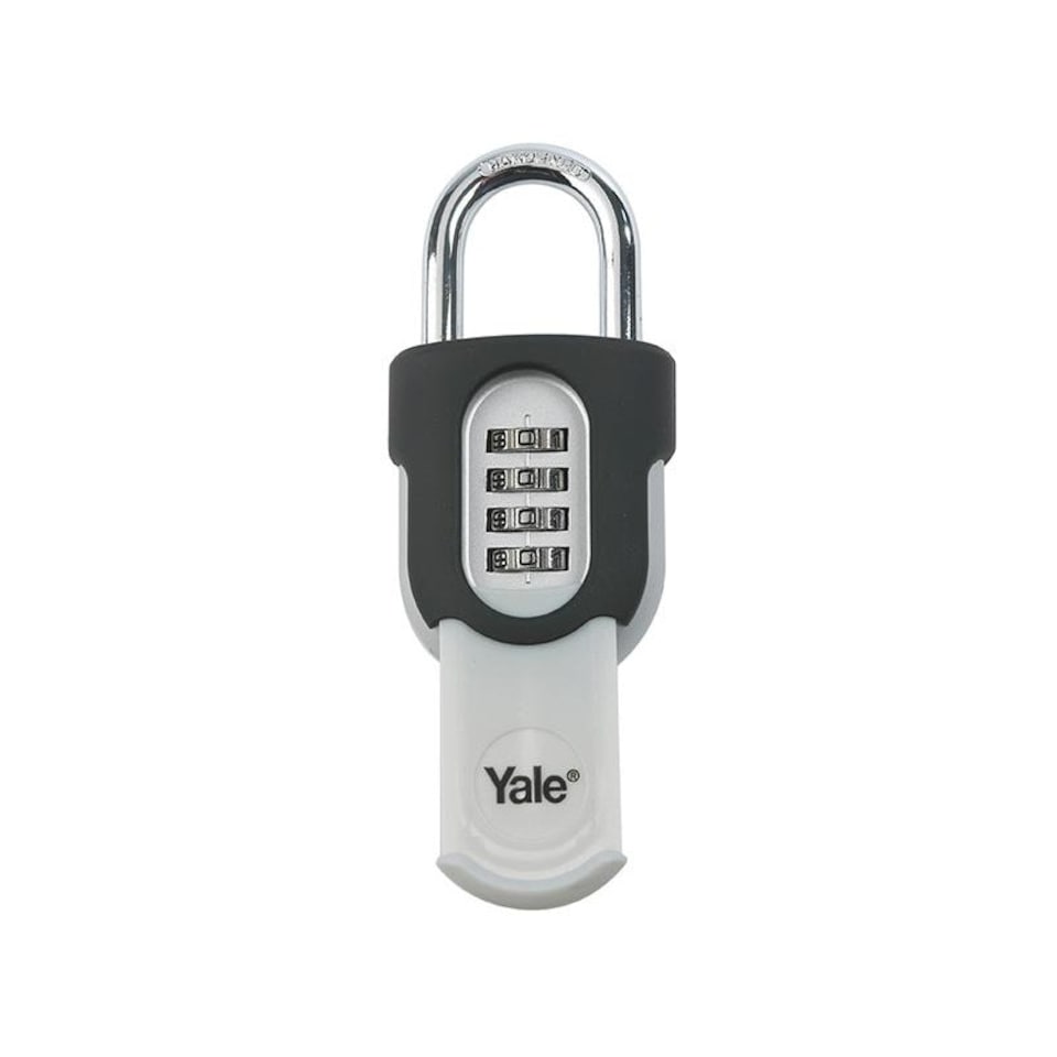 Yale Locks Combi Padlock With Slide Cover 50mm - Multi Colour - One Size