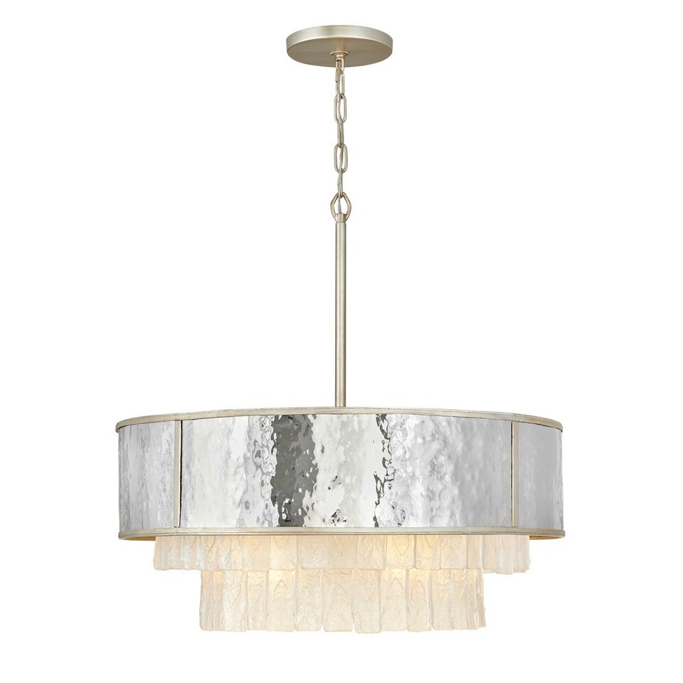 image 1 of Hinkley Reverie Cylindrical Pendant Ceiling Light Champagne Gold