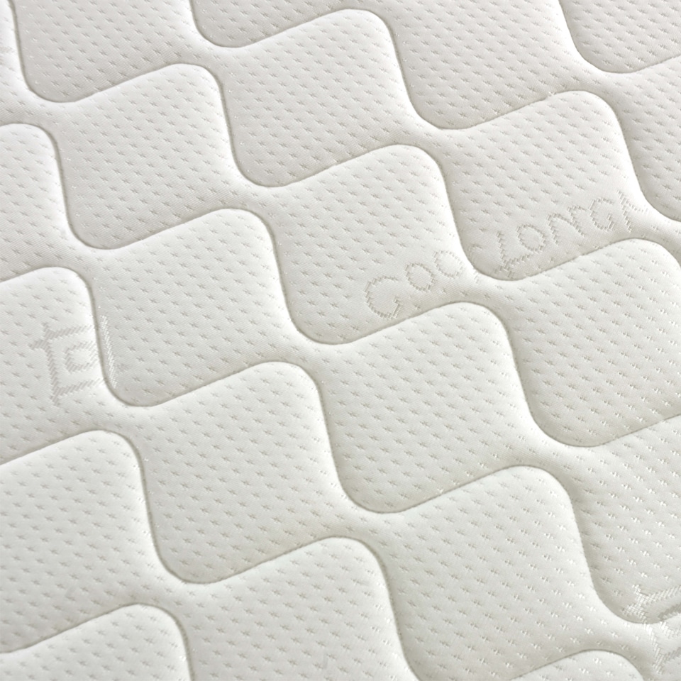 image 1 of Orthopaedic Firm Support Foam Mattress - 14cm Deep, Cooltouch Plus | White | Small Single
