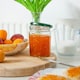 image 5 of Argon Tableware Glass Jam Jars with Green Lids - 380ml - Pack of 6