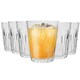 image 1 of Duralex Provence Drinking Glasses - 250ml Tumblers for Water, Juice - Pack of 6 Clear