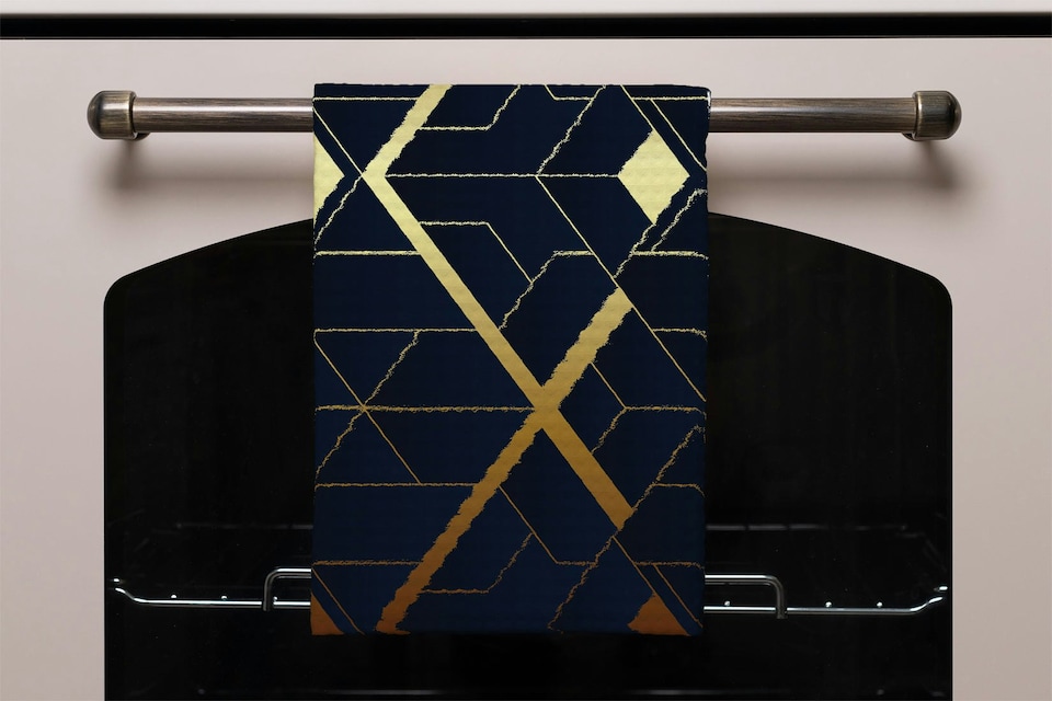 image 1 of luxury gold art deco (Kitchen Towel)