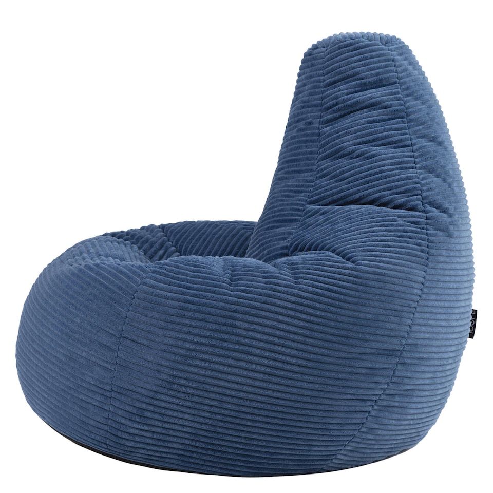 image 1 of icon Dalton Corduroy Recliner Bean Bag, Denim Blue