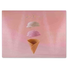 Ice Cream Glass Chopping Board | Multi