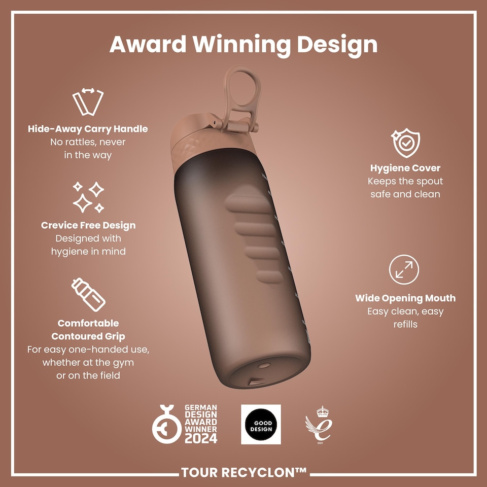 image 1 of Leak Proof Water Bottle, BPA Free, 750ml (24oz)