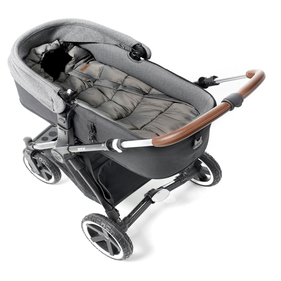 image 1 of Jane Evolute Universal Footmuff for Carrycots, Infant Car Seats, and Pushchairs Grey | Dim Grey