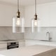 image 5 of CGC Lighting Marinda Clear Glass Cylinder Lampshade