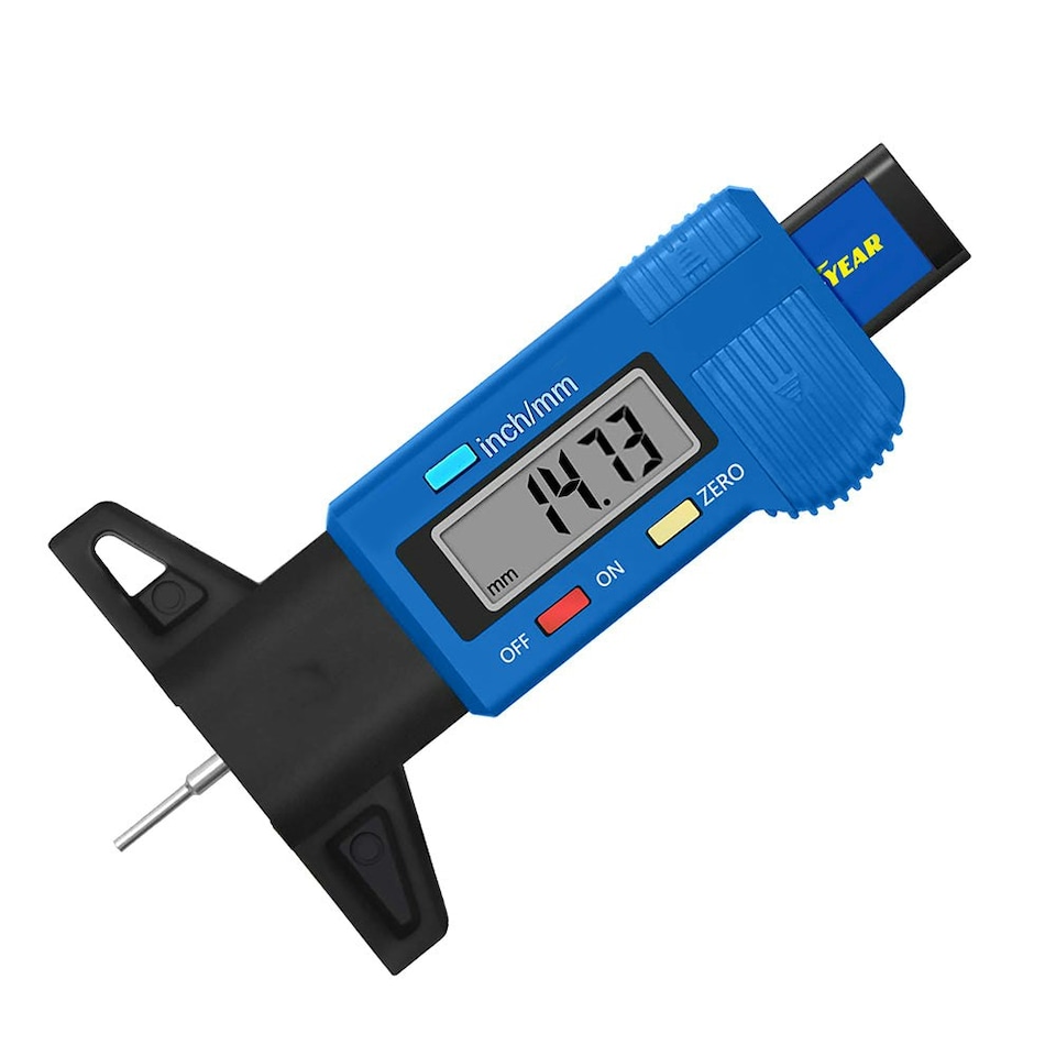 image 1 of Goodyear Digital Tyre Tread Depth Gauge Measuring Tool Car Van Trucks MOT