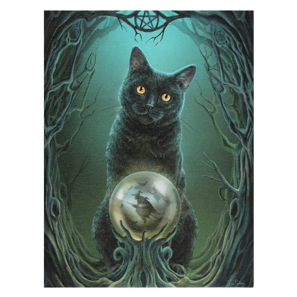 Lisa Parker Rise Of The Witches Canvas - Black/Green - One Size