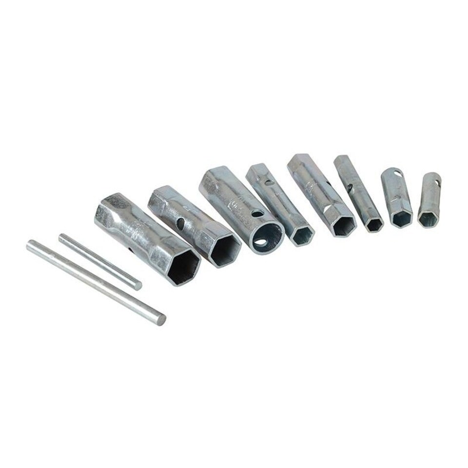 Melco No.9 Metric Box Spanner Set 8 Piece 8-22mm - Multi Colour - Set of 8 metric 8-22mm