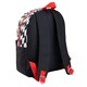 image 2 of Hot Wheels Checkerboard Flame Backpack Set - Black/Red - One Size