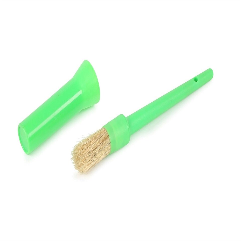 image 1 of Shires Plastic Hoof Oil Brush Orange | One Size