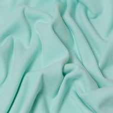 Minerva Core Range Green Tubular Ribbing Stretch Knit Fabric for Dressmaking, 70cm / 27" Wide - per metre