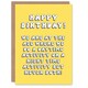 image 1 of Either Day Night Activity Old Age Joke Woman Friend Birthday Card
