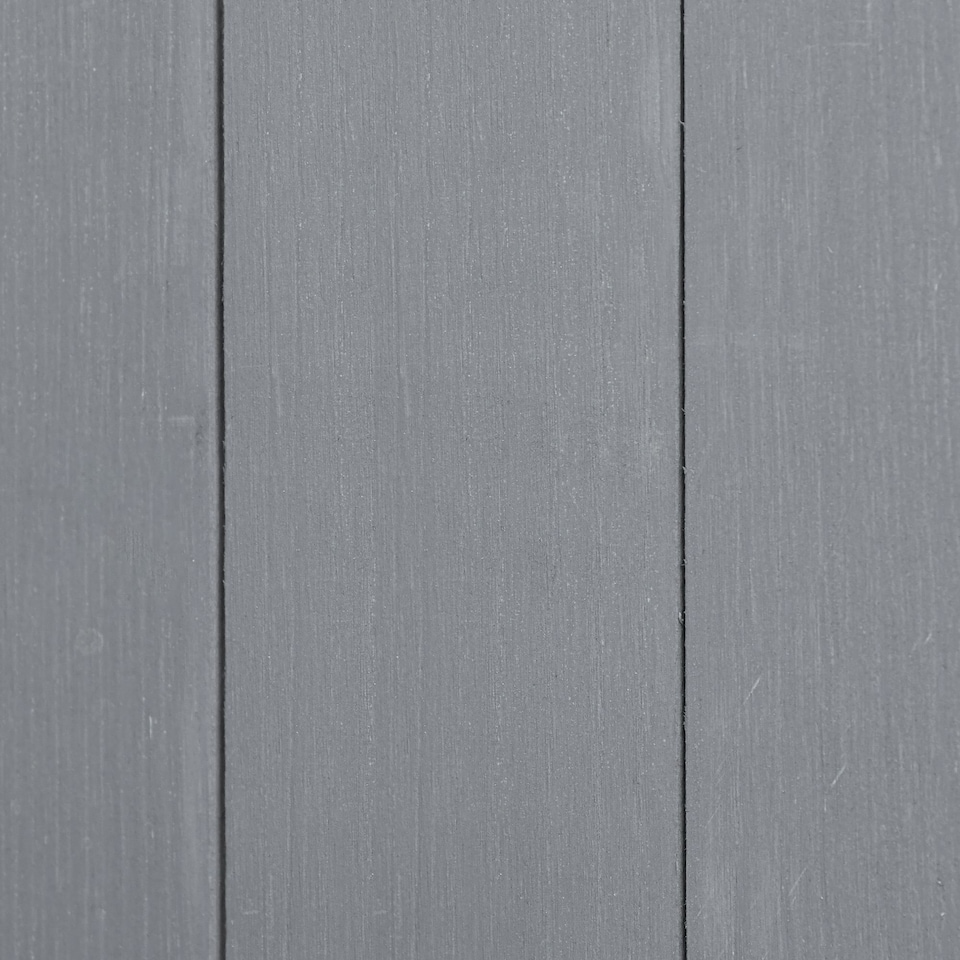 image 1 of Outsunny Small Shed, Wooden Garden Shed with Flexible Table, Hooks and Ground Nails, Lockable Tool Shed with Asphalt Roof, 140 x 75 x 157cm, Grey