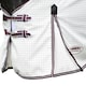 image 3 of Weatherbeeta Hybrid Seasons Combo Neck Horse Fly Rug - White/Maroon - 7´