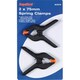 image 2 of SupaTool Spring Clamps (Pack of 2) - Black - 2 x 75mm