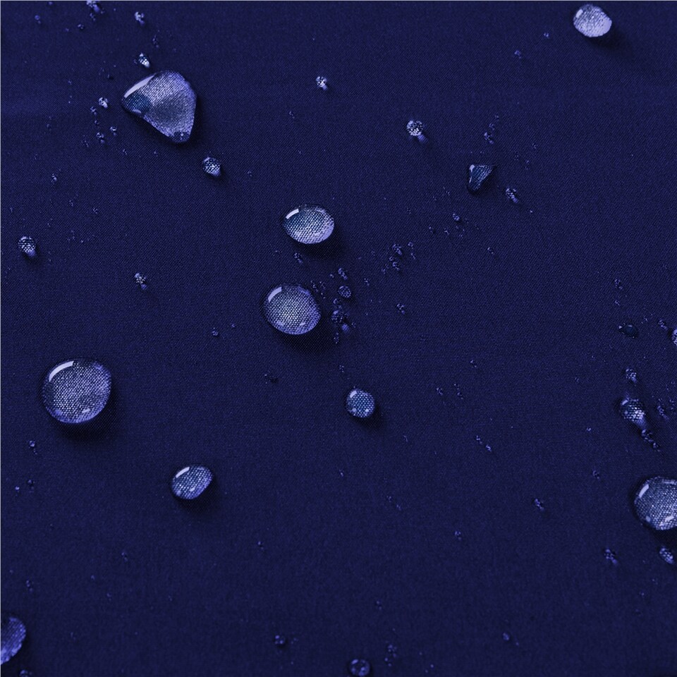 image 1 of Yaheetech 289 cm Patio Offset Umbrella Cantilever Umbrella-Navy Blue