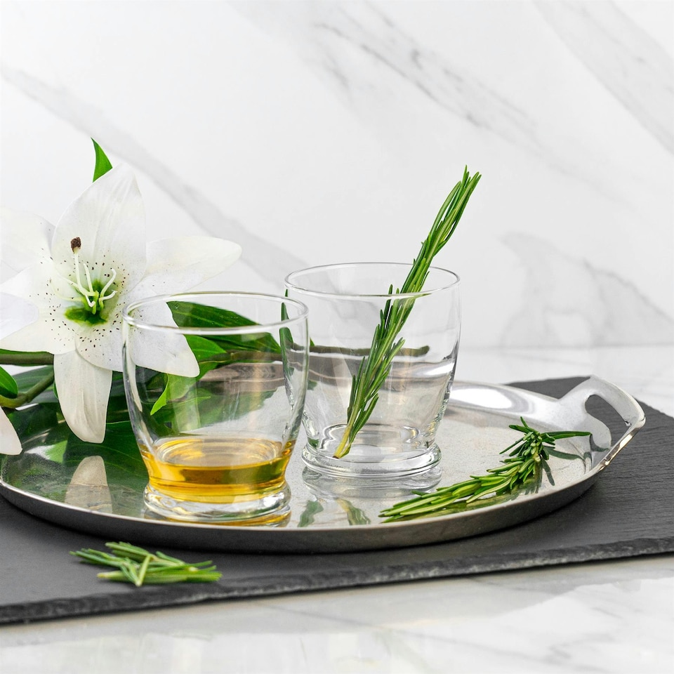 image 1 of LAV Roma Whisky Glasses - 295ml - Clear - Pack of 6 Clear