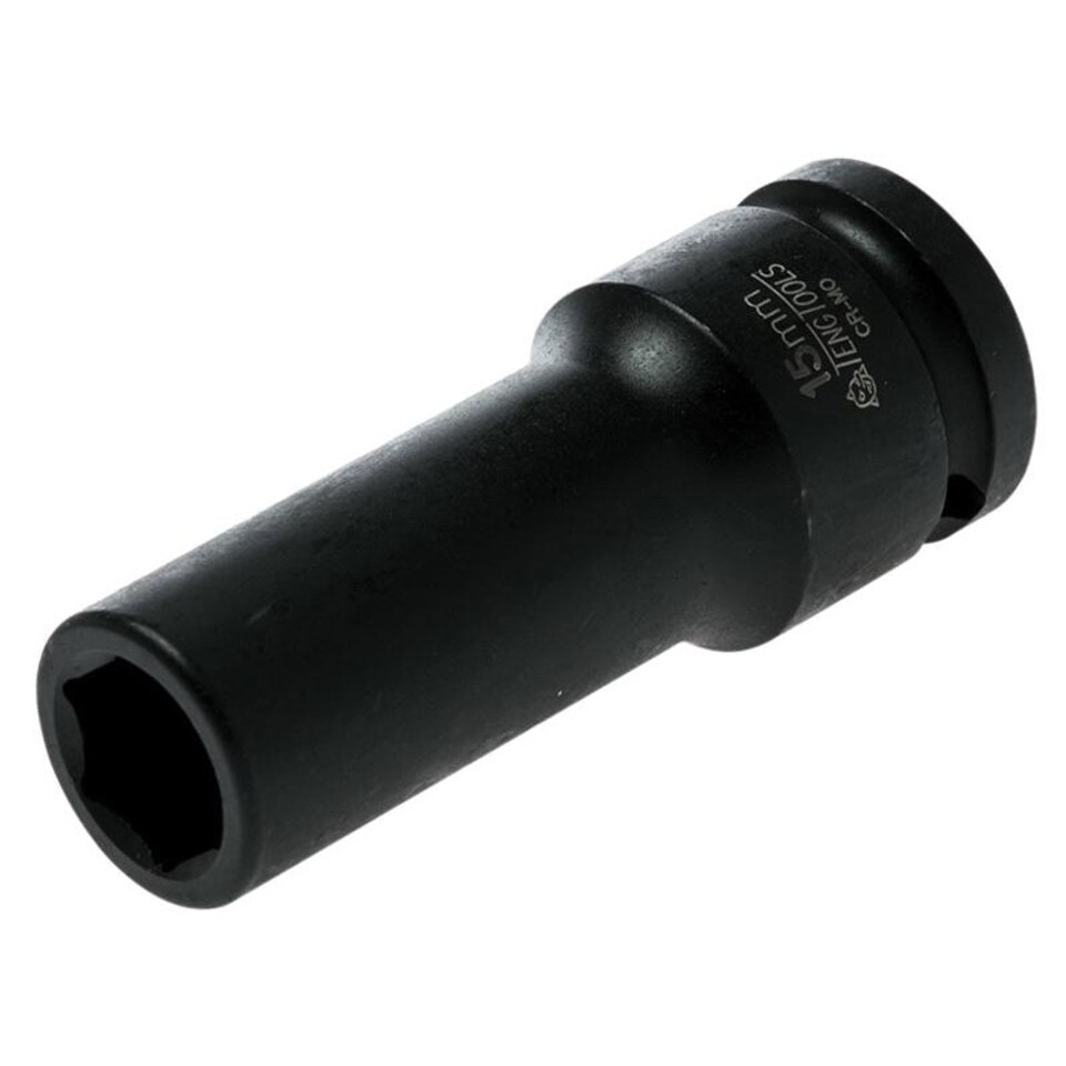 Teng Hexagon 6-point Deep Impact Socket - Multi Colour - 15mm