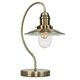 image 1 of ValueLights Ukai Dimmable Brushed Gold Table Lamp and E14 Candle LED 5W Warm White 3000K Bulb Gold