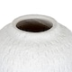 image 4 of Ashen Medium Round Vase - Ceramic - L19 x W19 x H16 cm - White