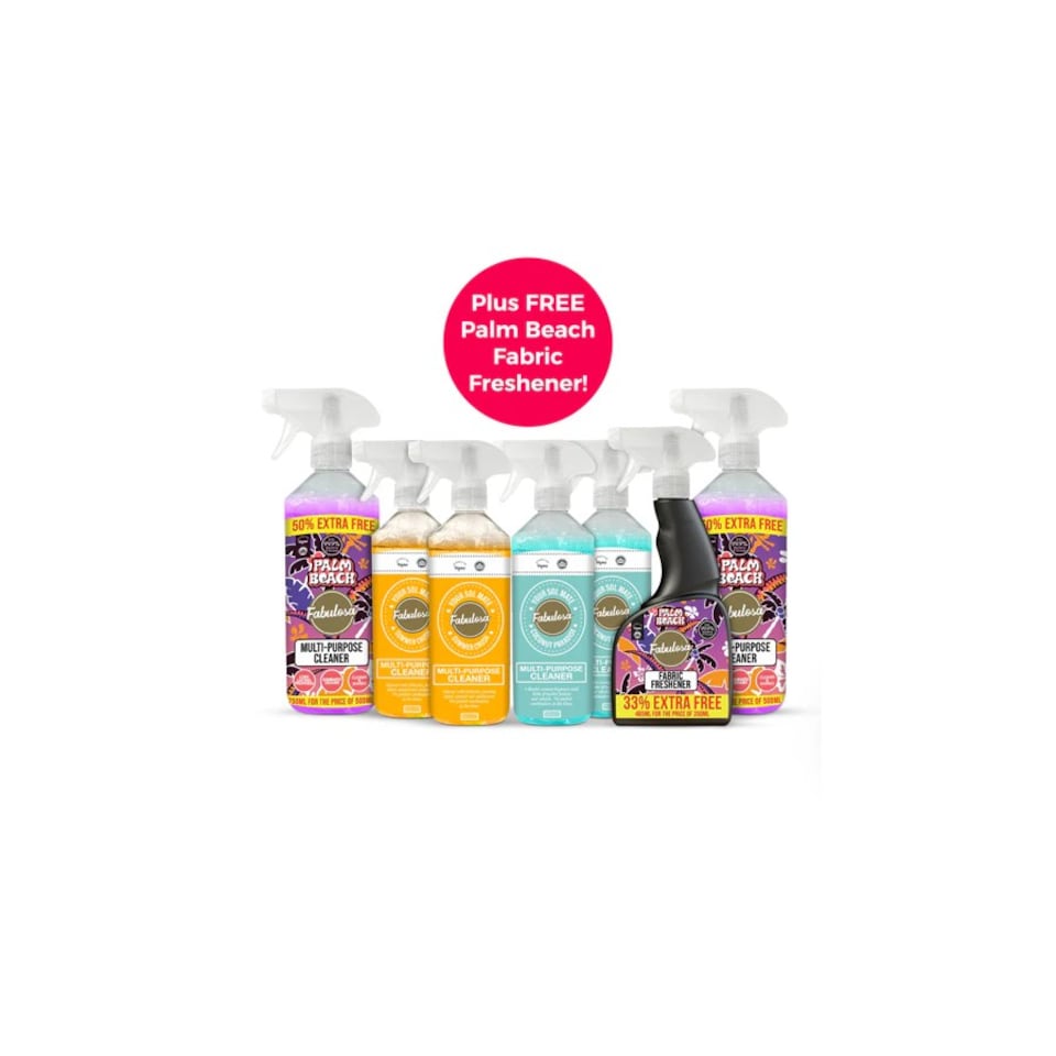 Fabulosa Summer Fun Cleaning Bundle 7 Pieces