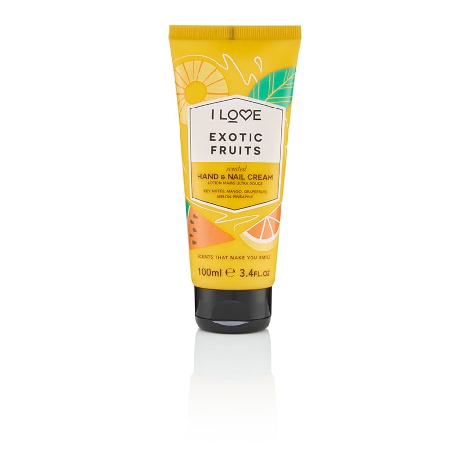 I Love Exotic Fruits Scented Hand & Nail Cream 100ml