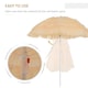 image 4 of Garden Patio Hawaii Beach Sun Umbrella Sunshade Outdoor Folding Tilting Parasol