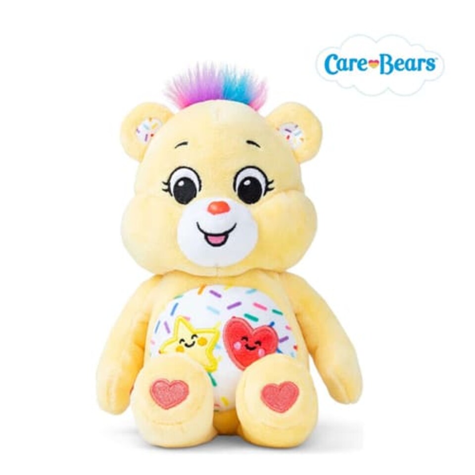 Care Bears 22cm Bean Plush - Sweet Celebrations Bear