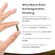 image 8 of Maca, KSM Ashwagandha & Ginseng - 6000mg Capsules