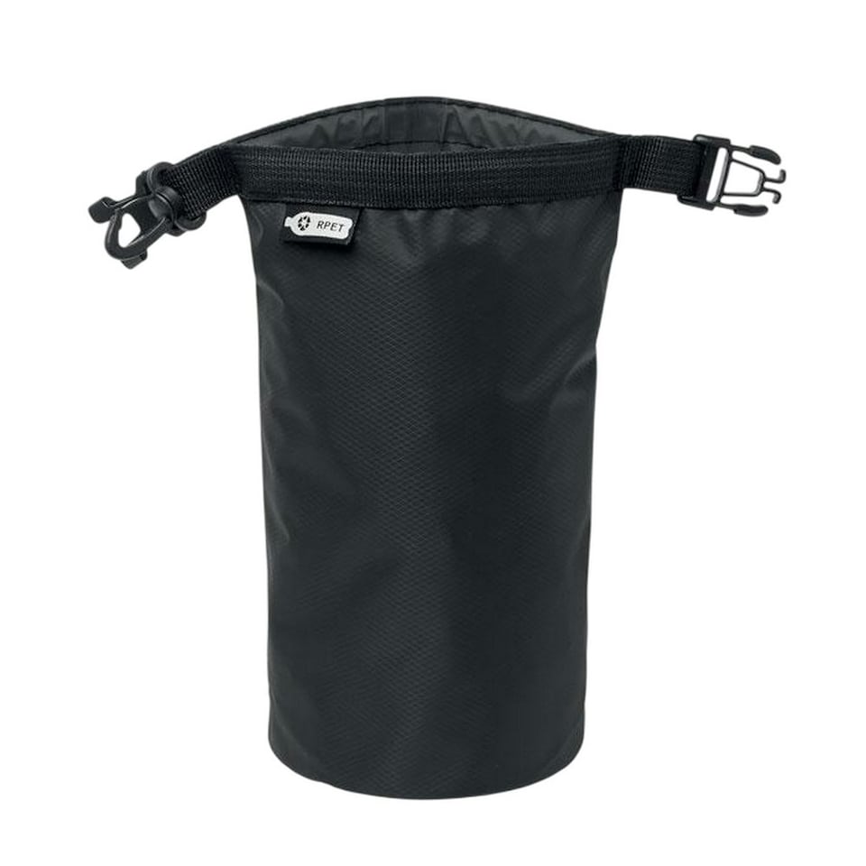 image 1 of MidOcean Bolsaible RPET Waterproof 1.5L Bag - Black - One Size | Black