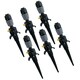 image 1 of Universal Easy Drip garden Sprinklers and Ground Pegs Plant Watering 6pc
