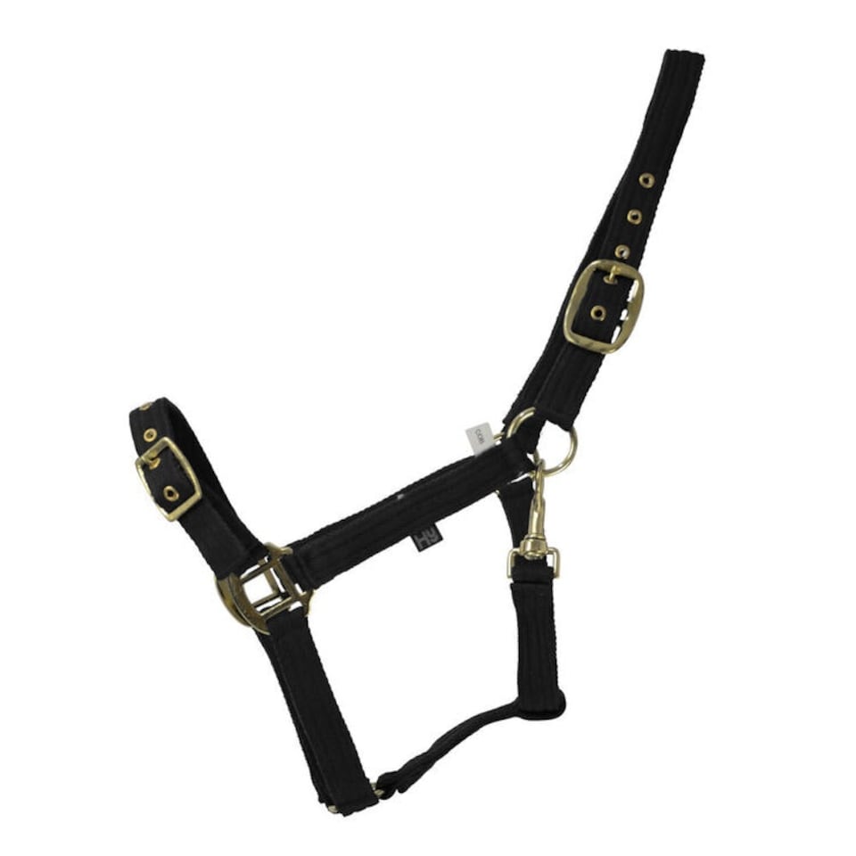 Hy Soft Webbing Head Collar - Navy - Full