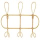 image 1 of Interiors by Premier Effortlessly Organized Three Hook Hanger, Strong Bedroom Door Hooks, Versatile Hooks For Hanging Clothes