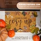 image 7 of Marco Paul  Multicoloured Coir 'Cosy Autumn' Doormat 60x40cm Seasonal Entryway Mat